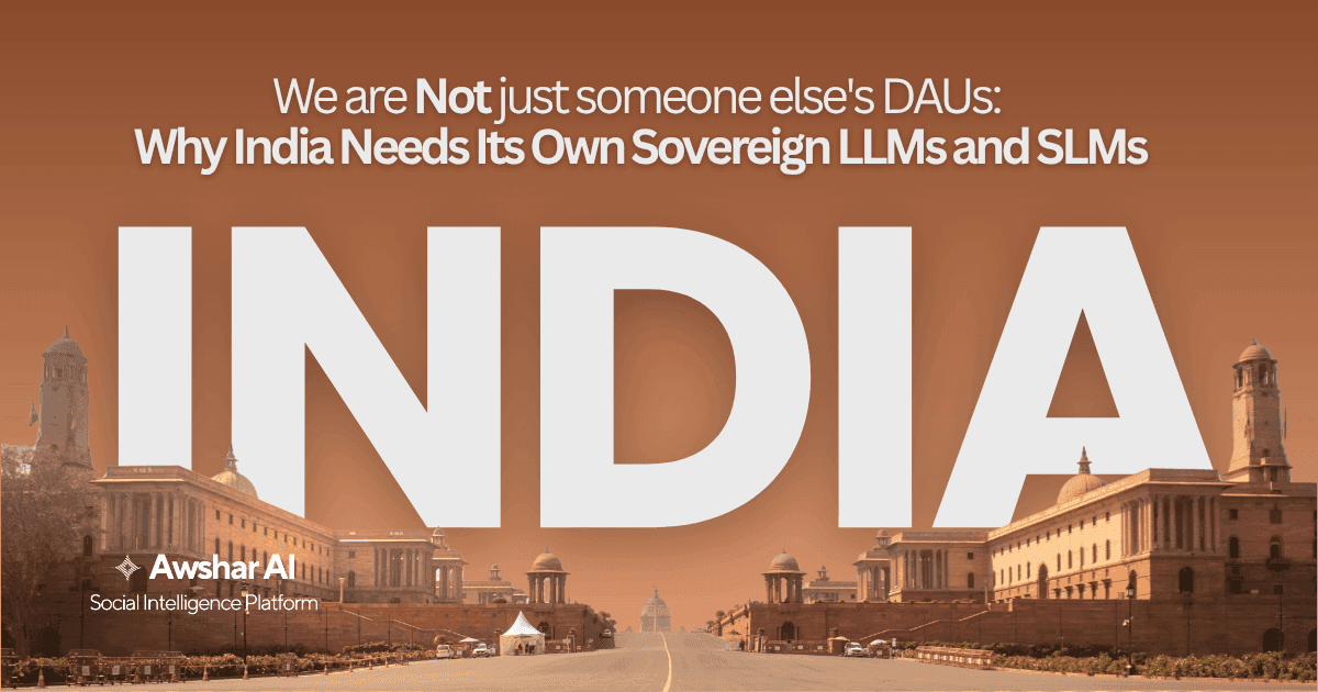 Why India Needs Sovereign LLMs: The Vaak 1 SLM Story
